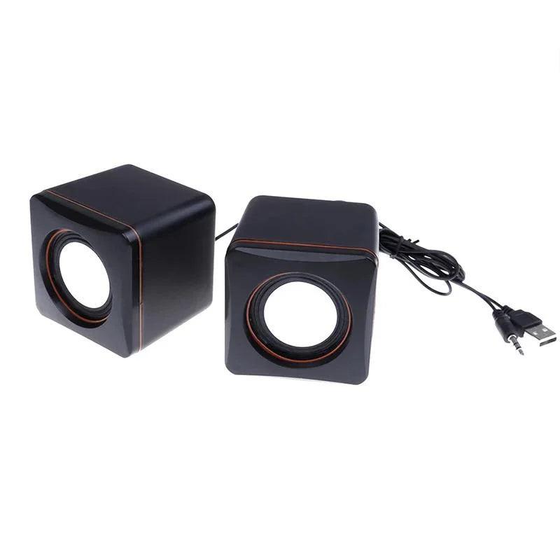 Mini Caixa de Som Speaker para Notebook e PC, USB 2.0 - F7X Shop