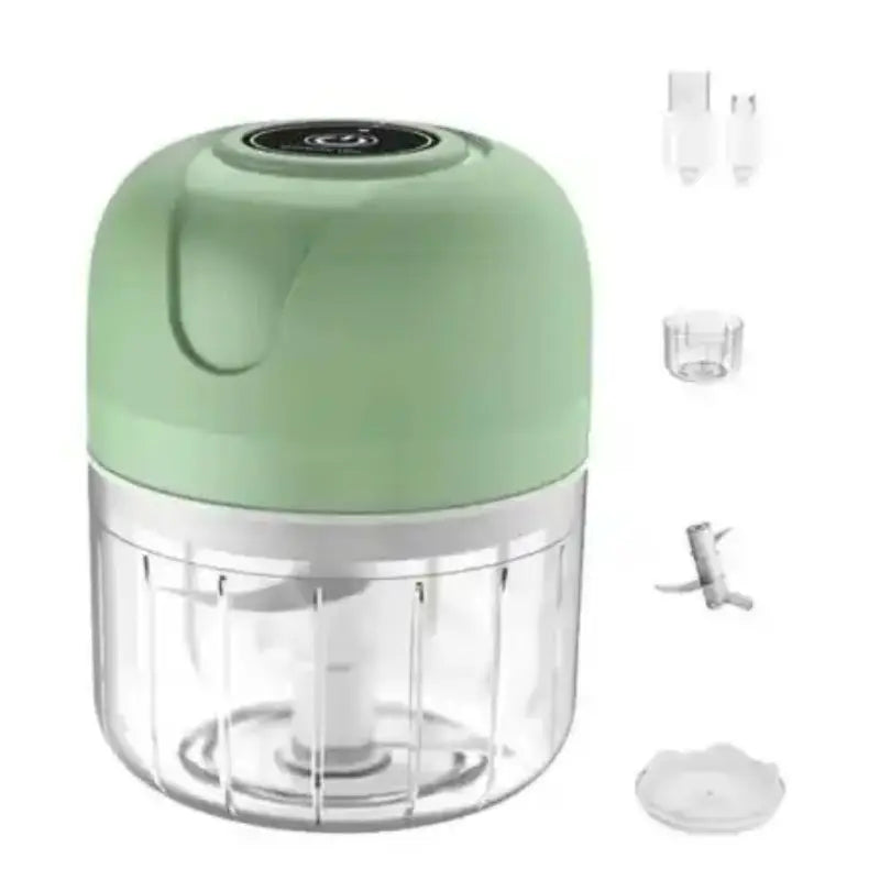 Mini Processador Elétrico Moedor de Alimentos Portátil - F7X Shop