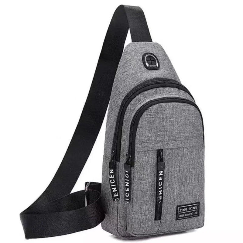 Bolsa Masculina Crosbody Impermeável Elegância e Estilo - F7X Shop