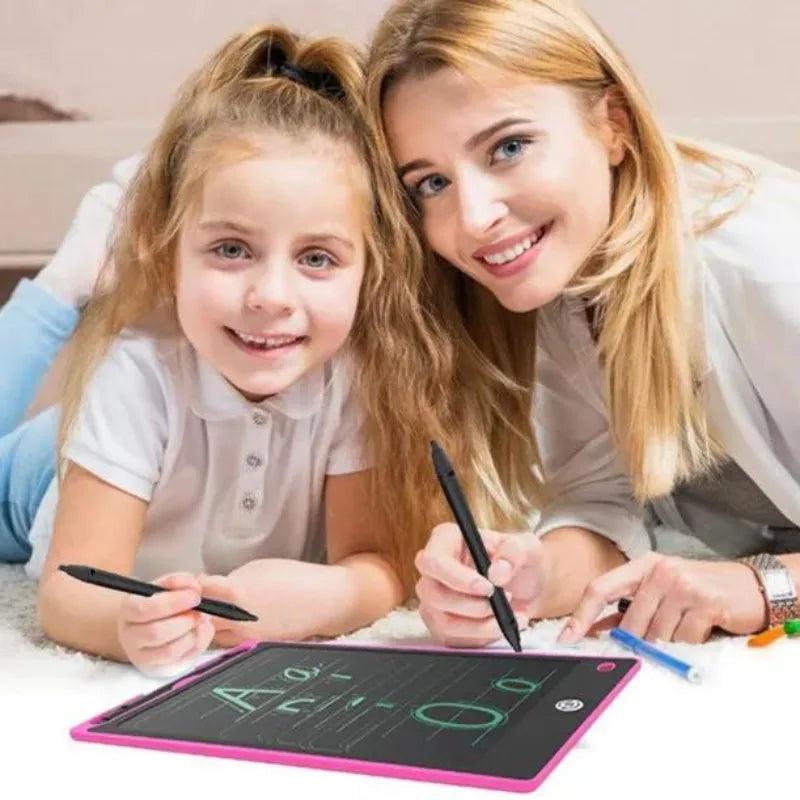 Tablet Infantil Lousa Mágica Tela LCD 8.5" para Escrever Desenhar Pintar - F7X Shop