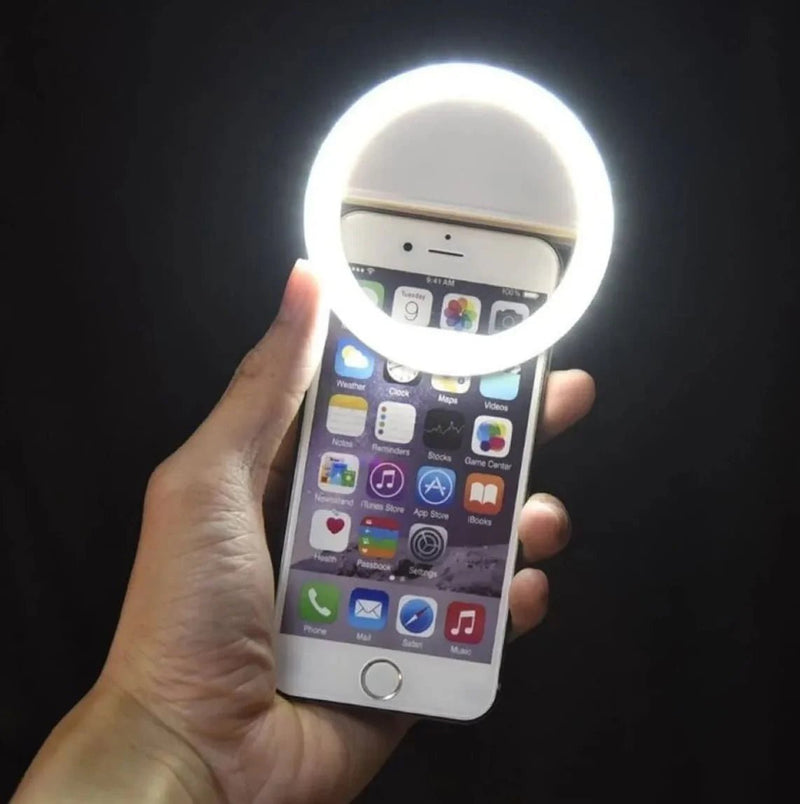 Anel de Luz Flash para Celular - F7X Shop