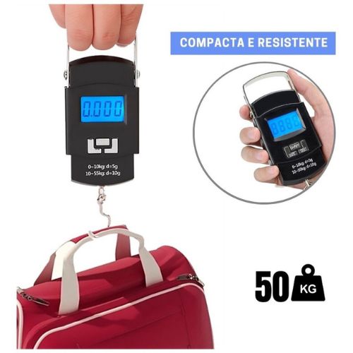 Balança Digital de Mão Para Até 50kg