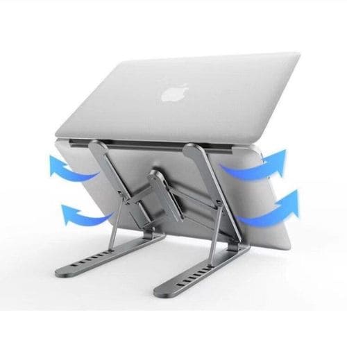 Suporte para Notebook com Base Regulável Plástico Premium Home Office