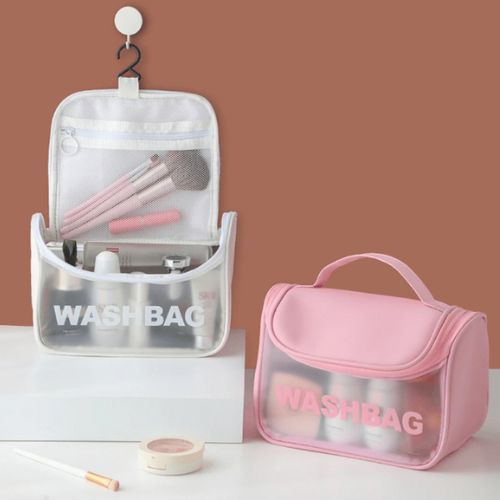 Bolsa Necessaire Transparente Impermeável WashBag - F7X Shop