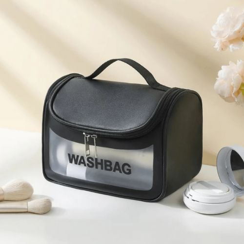 Bolsa Necessaire Transparente Impermeável WashBag - F7X Shop