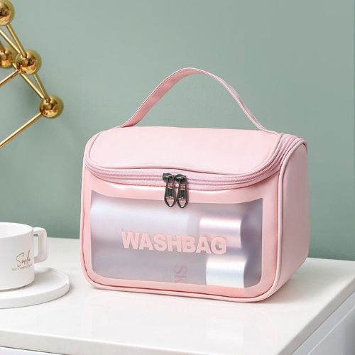 Bolsa Necessaire Transparente Impermeável WashBag - F7X Shop