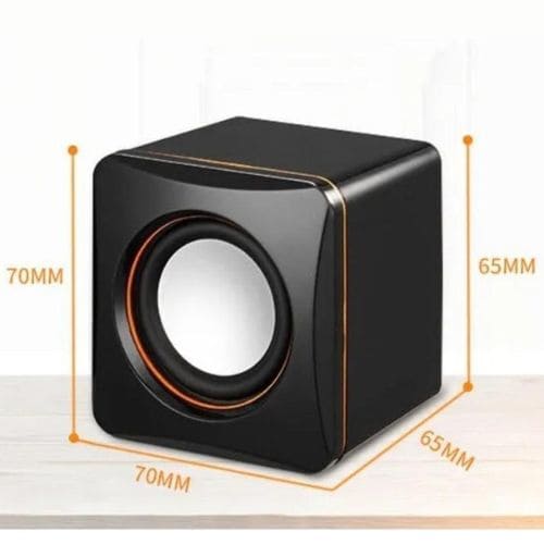 Mini Caixa de Som Speaker para Notebook e PC USB 2.0