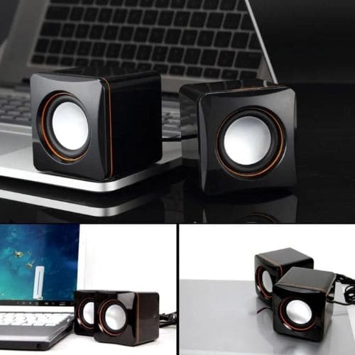 Mini Caixa de Som Speaker para Notebook e PC USB 2.0