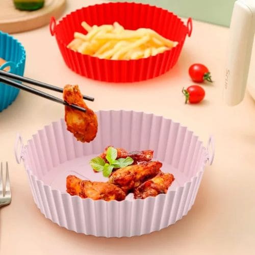 Kit de 6 Capas Protetoras de Silicone para AirFryer Mais Praticidade e Durabilidade na Cozinha!