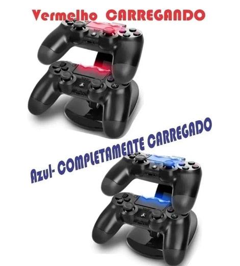 Carregador Compatível para Controle de PS4 - F7X Shop