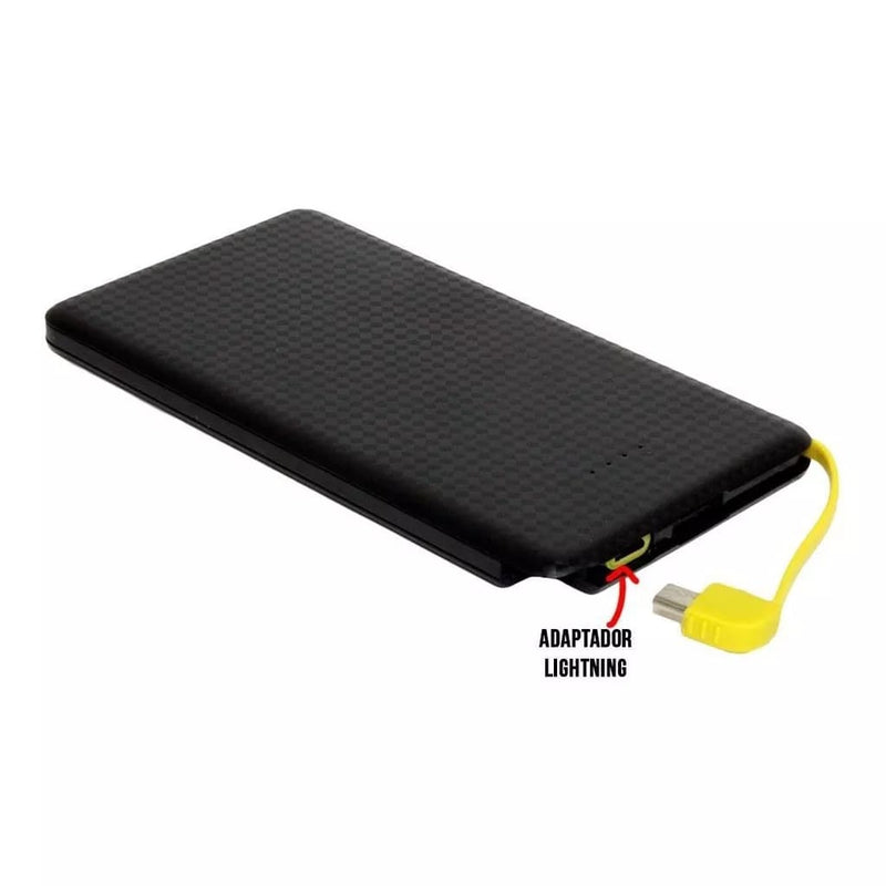 Carregador Portátil Power Bank 10.000mah Com Adaptador iPhone V8 - F7X Shop