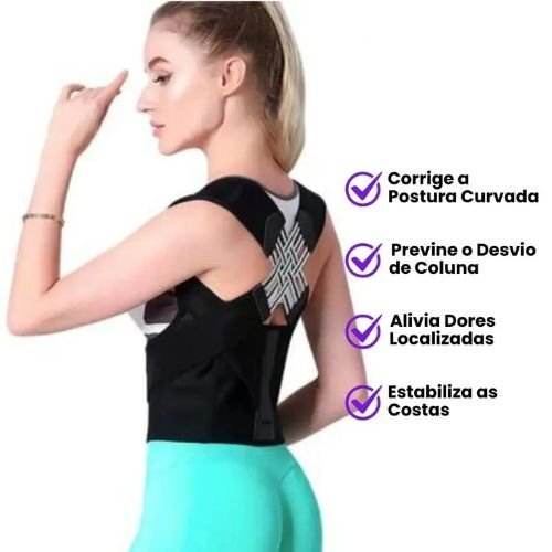 Colete Corretor de Postura: Melhore Sua Postura de Maneira Confortável e Eficaz - F7X Shop