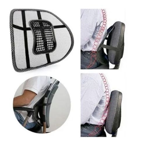 Encosto Ergonômico para Cadeiras Suporte Confortável e Auxílio para Boa Postura - F7X Shop