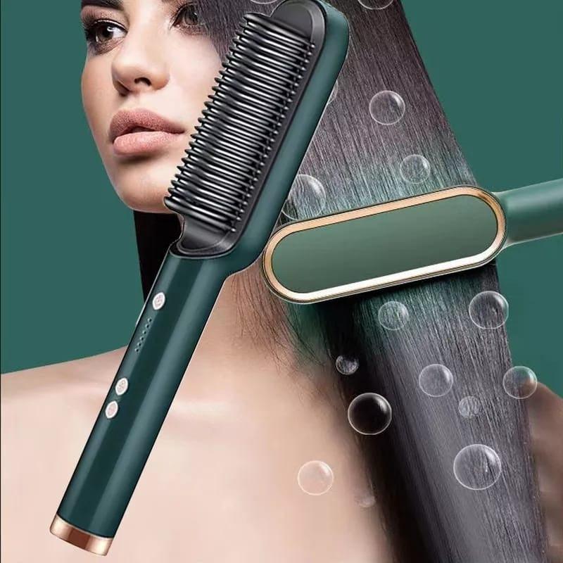 Escova Secadora e Modeladora de Cabelo Elétrica 2 em 1 bivolt - F7X Shop