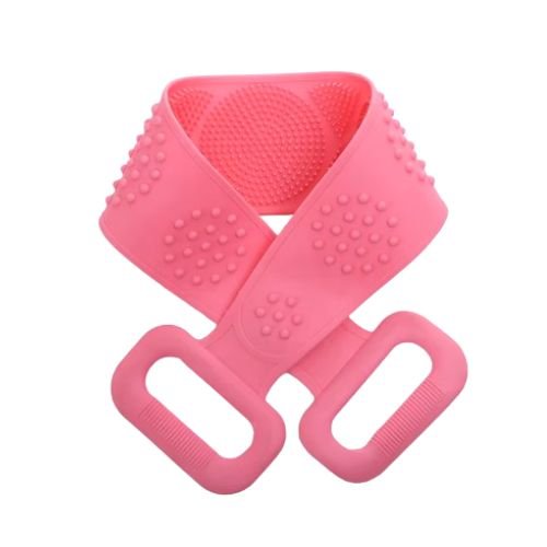 Esponja De Banho Cinta De Silicone Escova Para Esfoliação e Massagem - F7X Shop