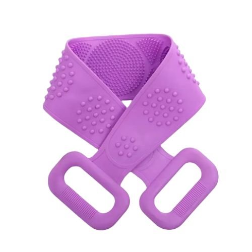 Esponja De Banho Cinta De Silicone Escova Para Esfoliação e Massagem - F7X Shop