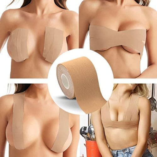 Sutiã Adesivo Fita Boob Up Invisível Fit 3D a Prova d'Agua Resistente