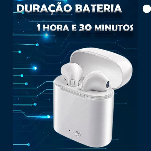 Fone de Ouvido Sem Fio Bluetooth 5.0 i7mini TWS