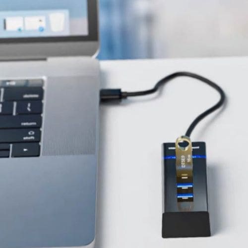 Hub USB 3.0 4 portas Expansor Rápido 5 Gbps Alta Velocidade Alta Resistência