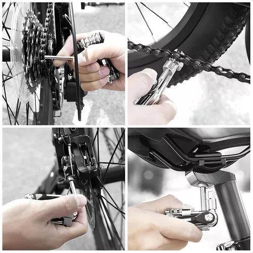 Jogo de Chaves Canivete para Ciclista 12 Funções Ferramentas para Bike - F7X Shop
