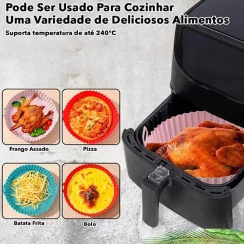 Kit de 6 Capas Protetoras de Silicone para AirFryer Mais Praticidade e Durabilidade na Cozinha!