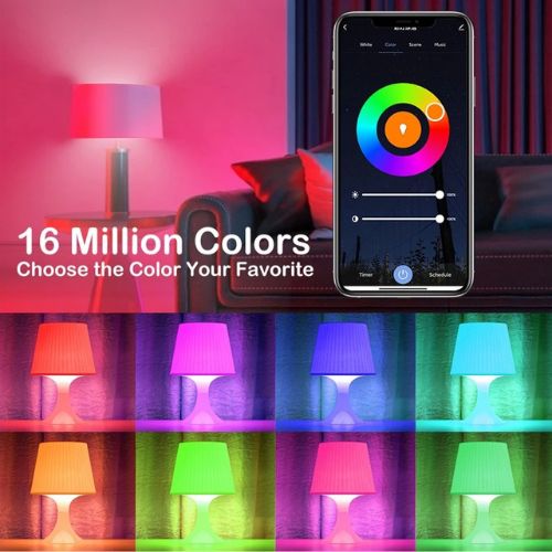 Lâmpada Led Bluetooth com Alto - Falante e Controle Remoto: Música e Cores em um Só Produto - F7X Shop