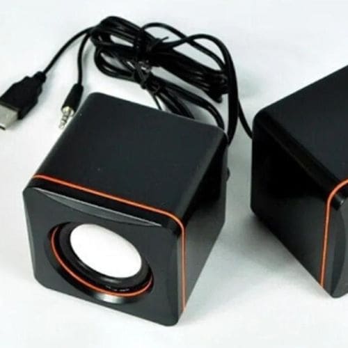 Mini Caixa de Som Speaker para Notebook e PC USB 2.0