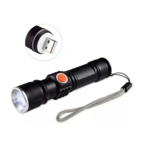 Lanterna Profissional LED Compacta Recarregável USB