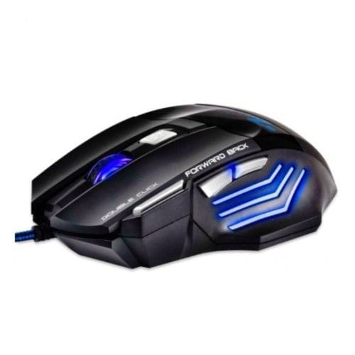 Mouse Gamer Para Jogo Computador 3200dpi com LED Laser X7 USB Botões Profissional