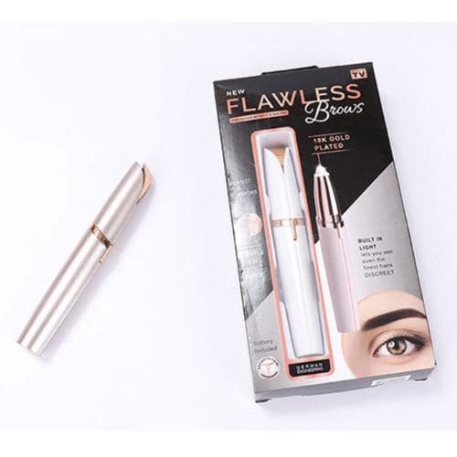 Removedor de Pelos Portátil Flawless para Sobrancelha Caneta Recarregável