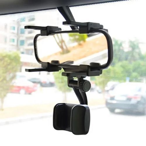 Suporte Celular Veicular Automotivo Encaixe no Retrovisor Carro Caminhão GPS 360°