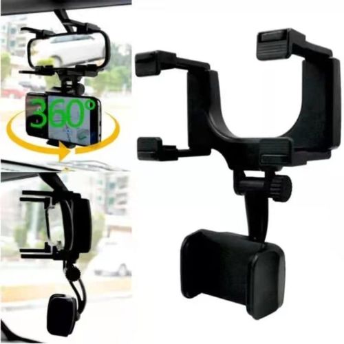 Suporte Celular Veicular Automotivo Encaixe no Retrovisor Carro Caminhão GPS 360°