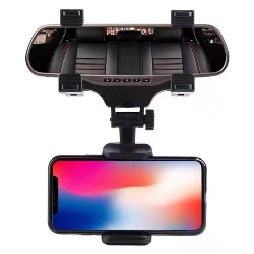 Suporte Celular Veicular Automotivo Encaixe no Retrovisor Carro Caminhão GPS 360°