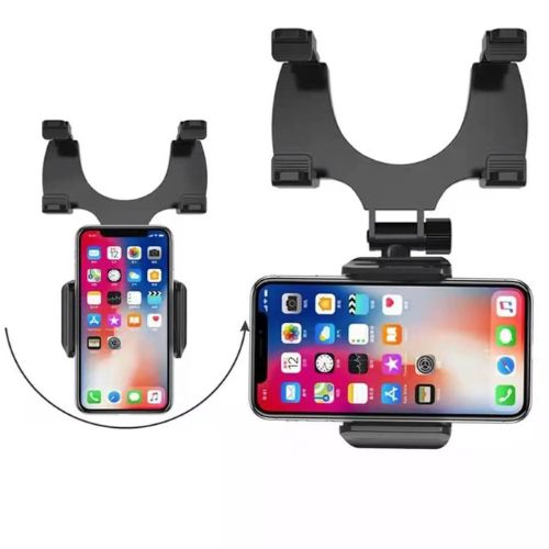 Suporte Celular Veicular Automotivo Encaixe no Retrovisor Carro Caminhão GPS 360°