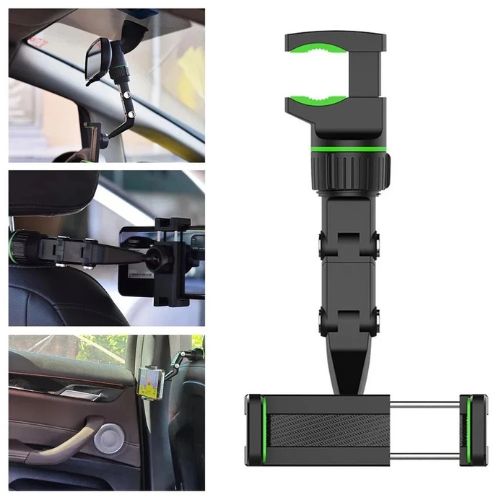 Suporte Universal para Celular no Retrovisor do Veículo Rotação 360°