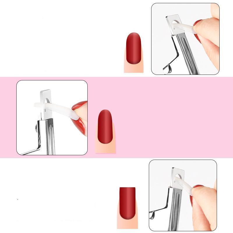 Cortador De Unhas Tips Alongamento Profissional - F7X Shop